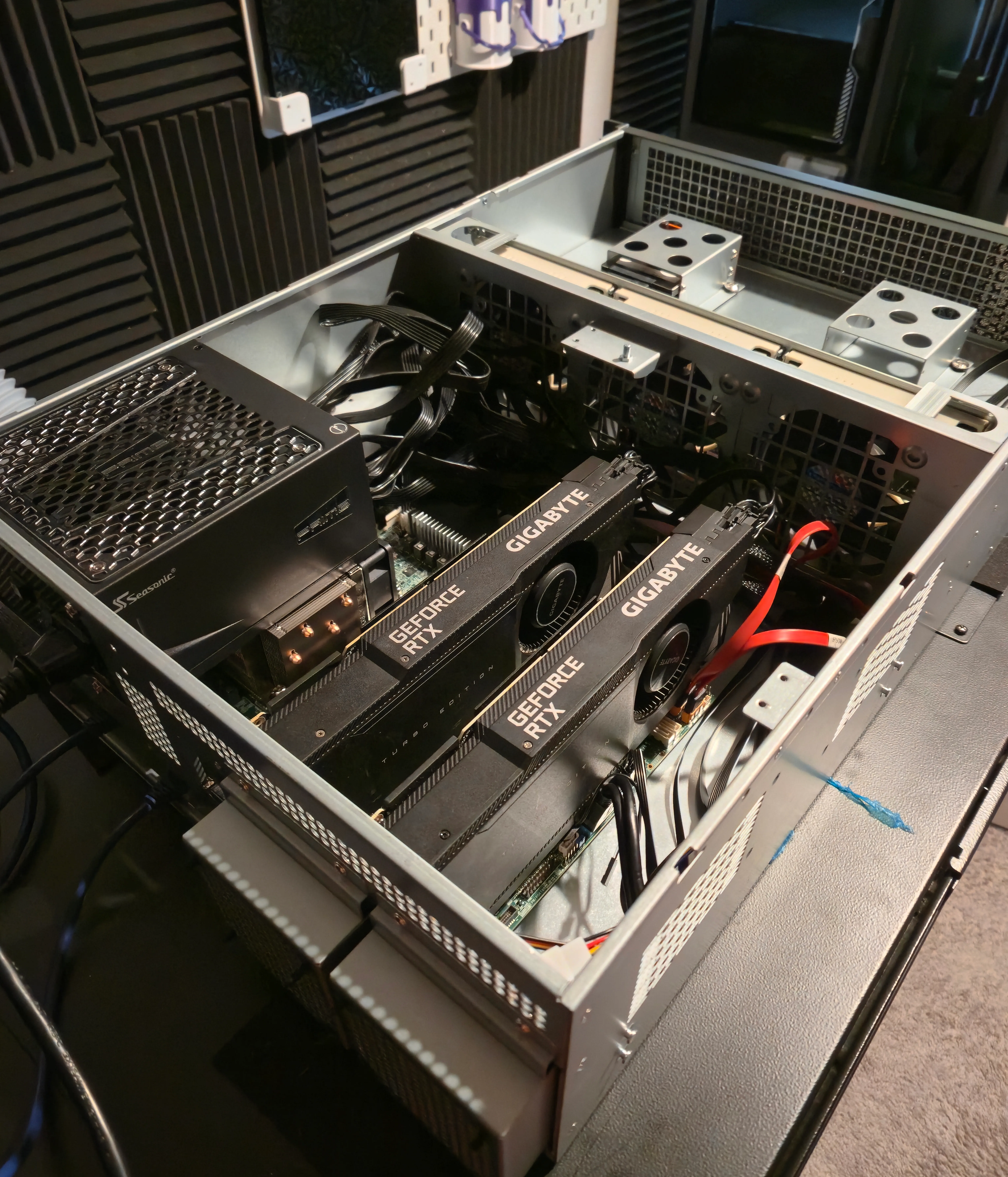 Marduk server build, primary node hardware assembly.